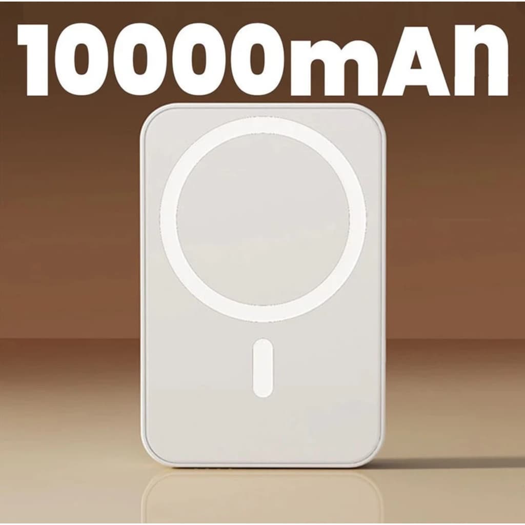 MagSafe Bateria Portátil 5000 10000mAh Carregamento Sem Fio Rápido de 15W Compatível com iPhone