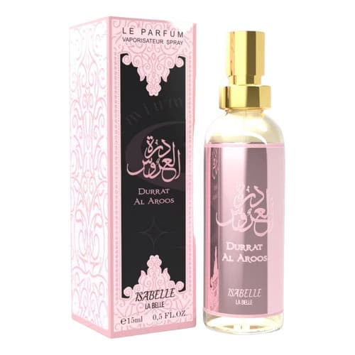 Perfume Durat Al Aroos 15ml Alta Fixação Floral Oriental Intenso | Isabelle La Belle Parfum Femenino 15ml