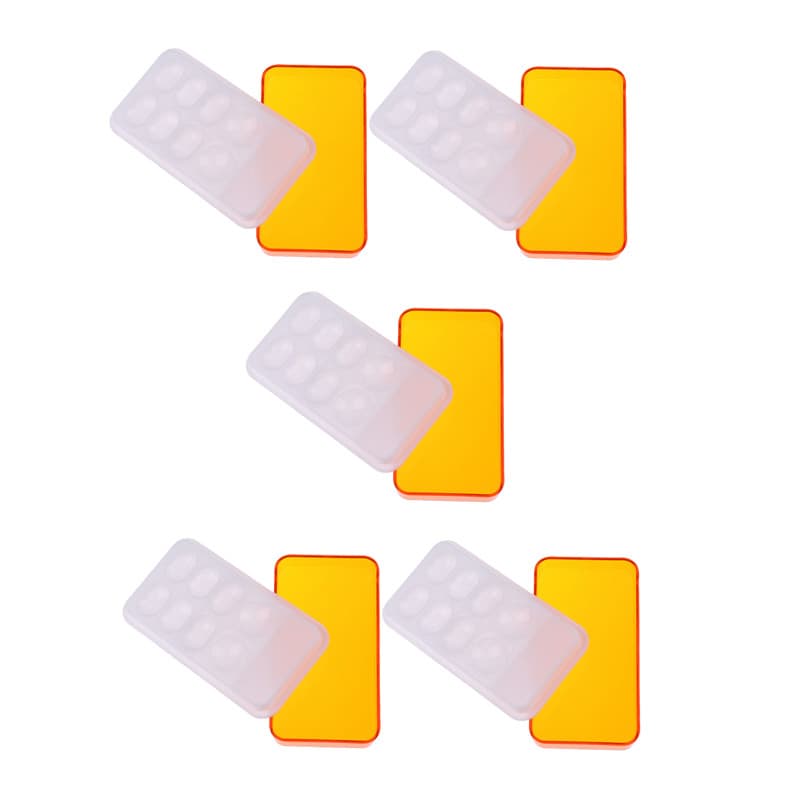 Paleta Dentária De 8 Espaços , Mistura De Resina , Placa Hidratante Com De Cobertura , Equipamento De Laboratório Dentár