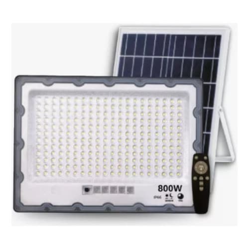 800w Refletor via energia Solar A Prova D'agua 800w Luz Branco Frio Ry Iluminação LED Jardim Controle Luz Forte