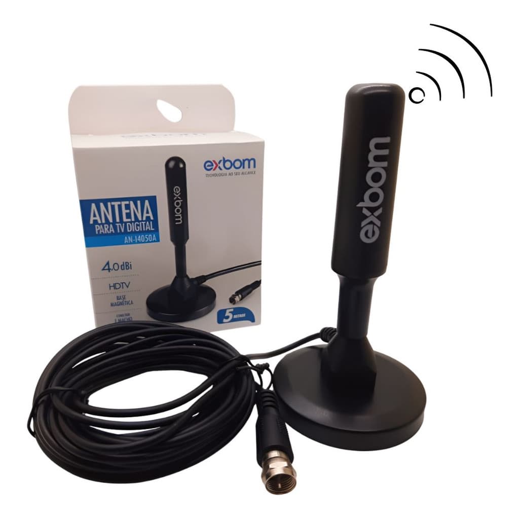 Antena De Tv Digital Smart Tv Receptor Digital Intena Extern