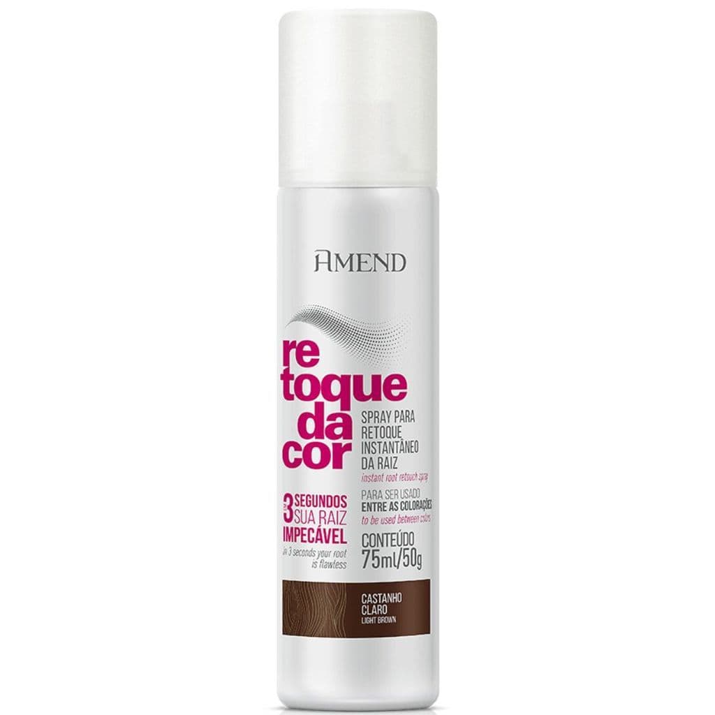 Retoque da Cor Castanho Claro 75mL - Amend Cosméticos