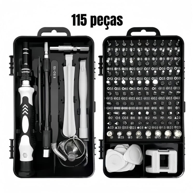 Conjunto de ferramentas de 115 peças multifuncional precisão Mini chave conjunto celular Notebook Tablet PC dedicado