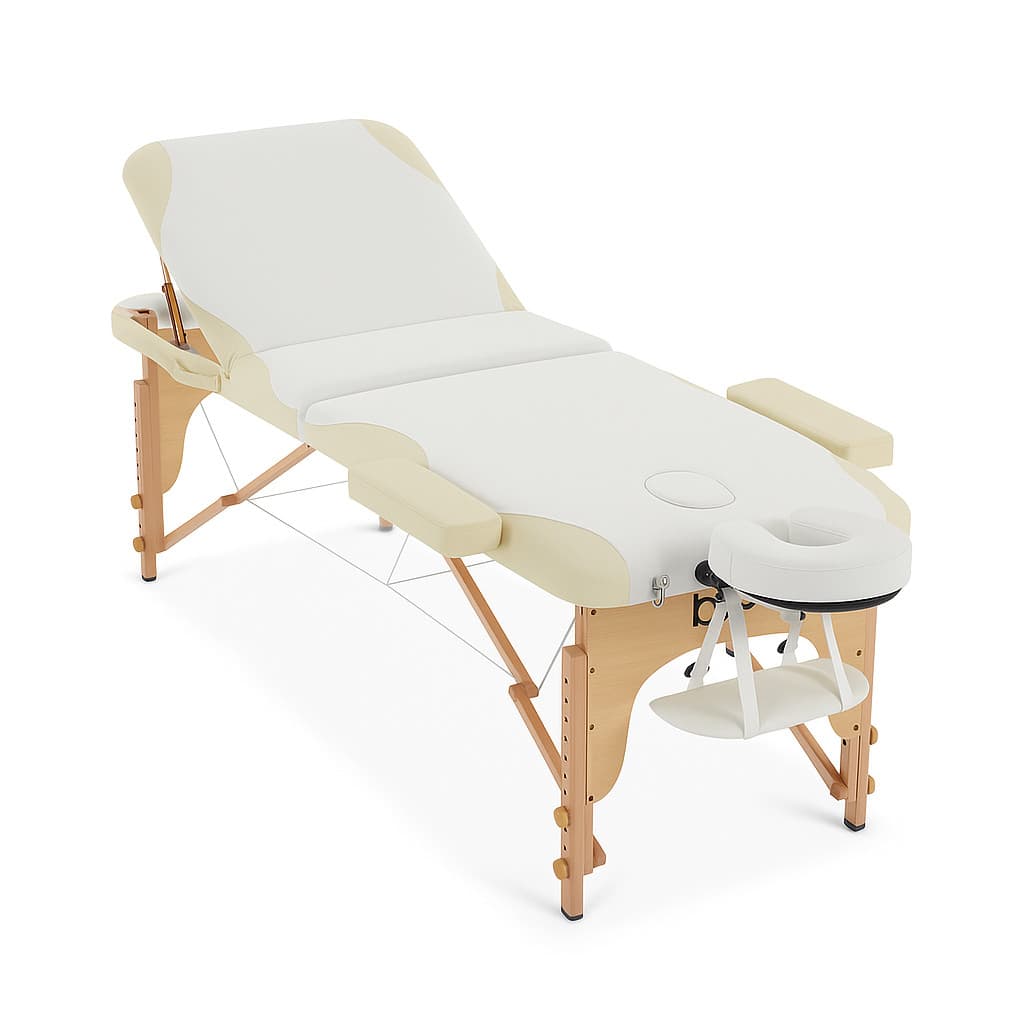 BKZA Maca de Massagem Portátil Premium - Cama Divã - Com Bolsa de Transporte -  Massoterapia Spa Tatuagem Estética
