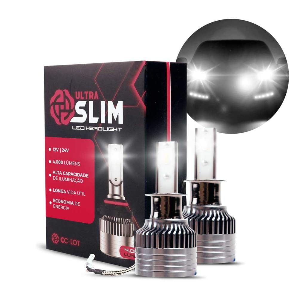 Lâmpada LED CC-LOT Ultra Slim 12V Diversos Encaixes
