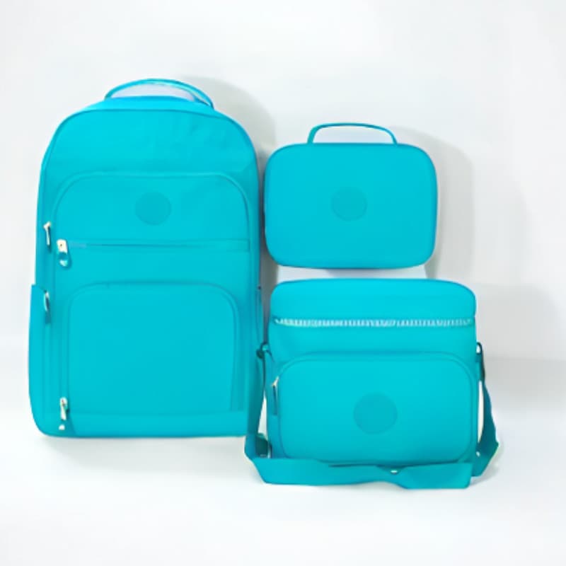 Kit Mochila + Estojo + Lancheira Volta as Aulas