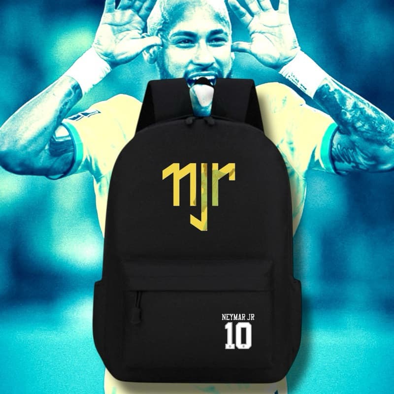 Mochila bolsa grande resistente impermeável Esportiva alça ajustável Neymar jr envio rápido