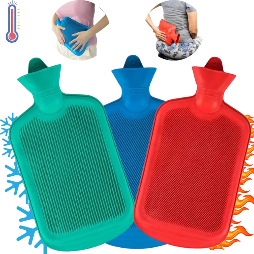 Bolsa Térmica 2L Água Quente Fria Compressa Cólica Sinusi