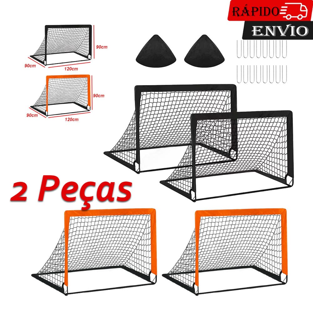 2 peças Brinquedo Futebol Kit Traves Golzinho Infantil Gol,Trave de Gol Golzinho Futebol