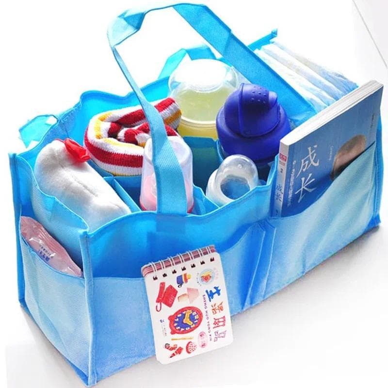 Organizador de Fraldas Portátil, Bolsa de Maternidade, Armazenamento de Garrafas, Bolsa Multifuncional Separada, Bolsa d