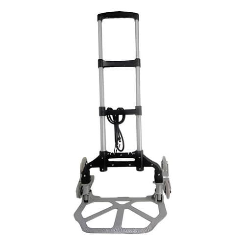 Carrinho Dobrável De Carga Alumínio 70kg Luatek Lwj-194 Preto