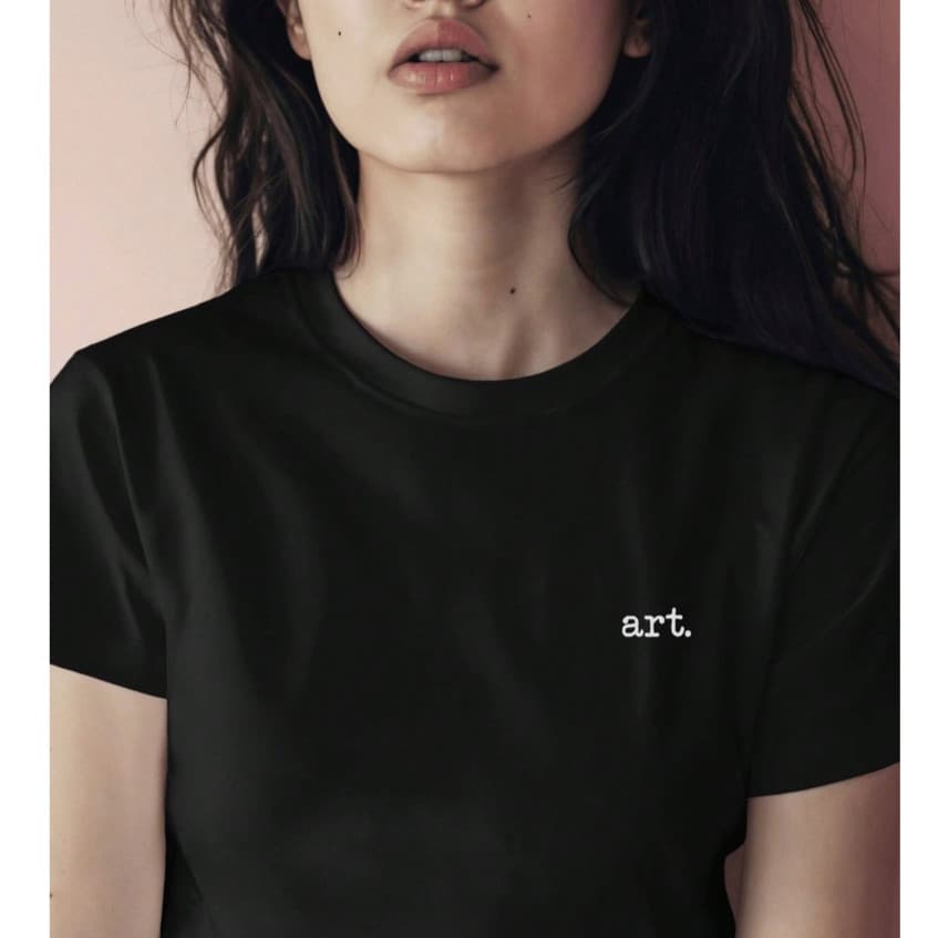 2026 Nova Camiseta Masculino Feminino Oversized ART. 100%  Estampada  Minimalista T-Shirt ART Blogueira