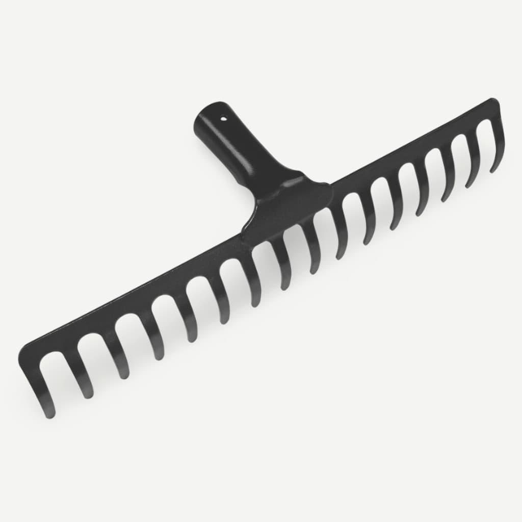 Ancinho Metal Rastelo Grande Jardim Quadra Areia Tramontina