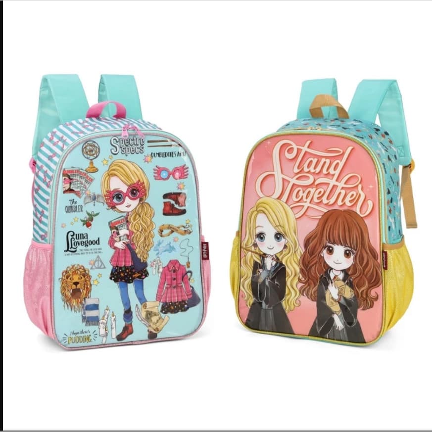 Mochila Escolar Feminina do Harry Potter