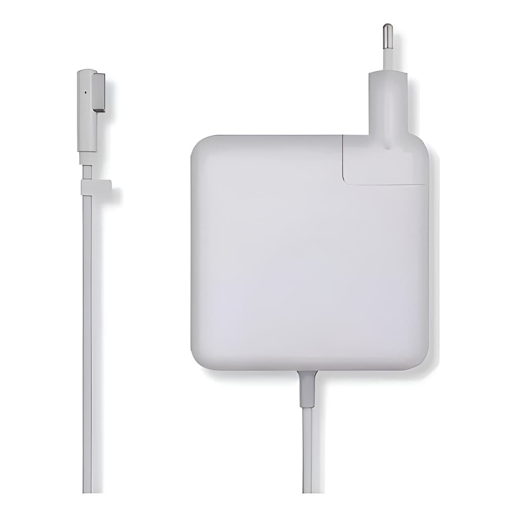 Fonte Carregador Compativel Macbook Air Pro 1 L Magsafe1 45w Na Cor Branco
