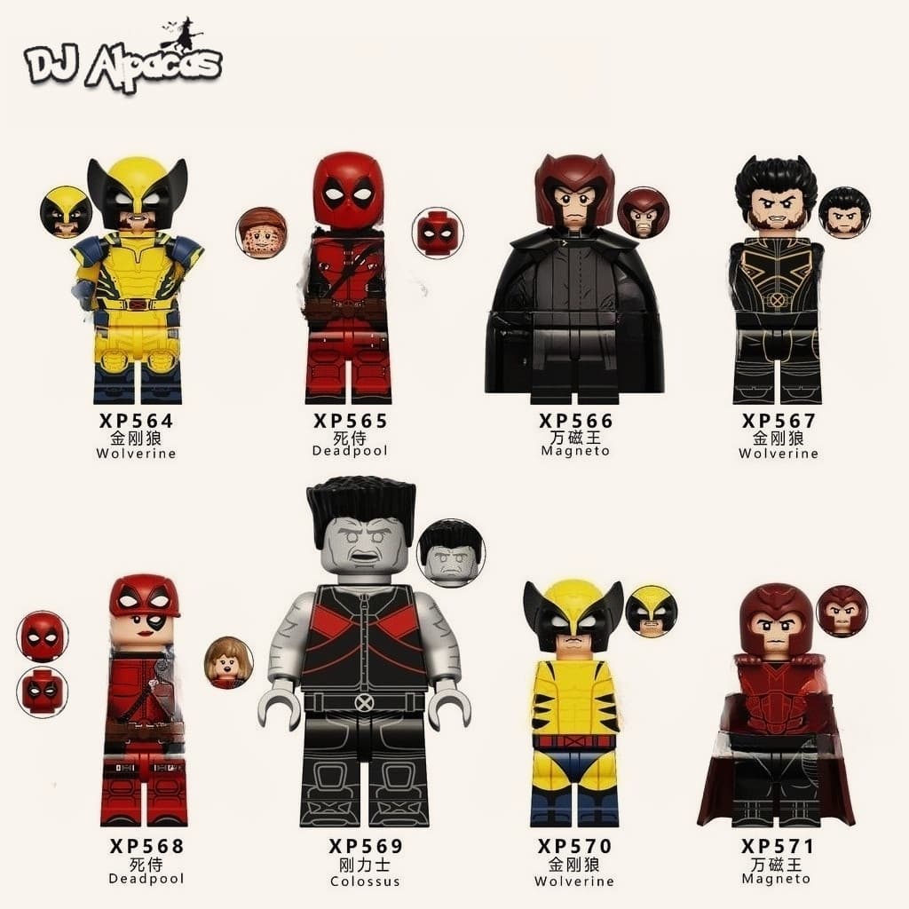 Blocos De Construção Figuras Brinquedo Colecionável XP571 TV1051 TV1052