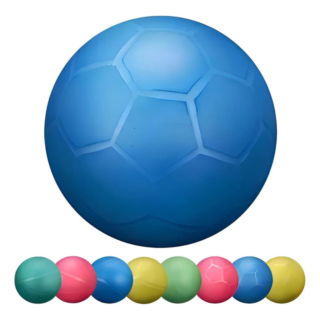 Pacote com 12 Mini Bola Plastico Vinil Dente De Leite