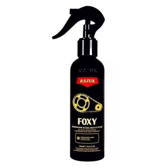 FOXY 240 ML RAZUX VONIXX REMOVE ÓLEO GRAXA E PICHE LIMPA CORRENTE
