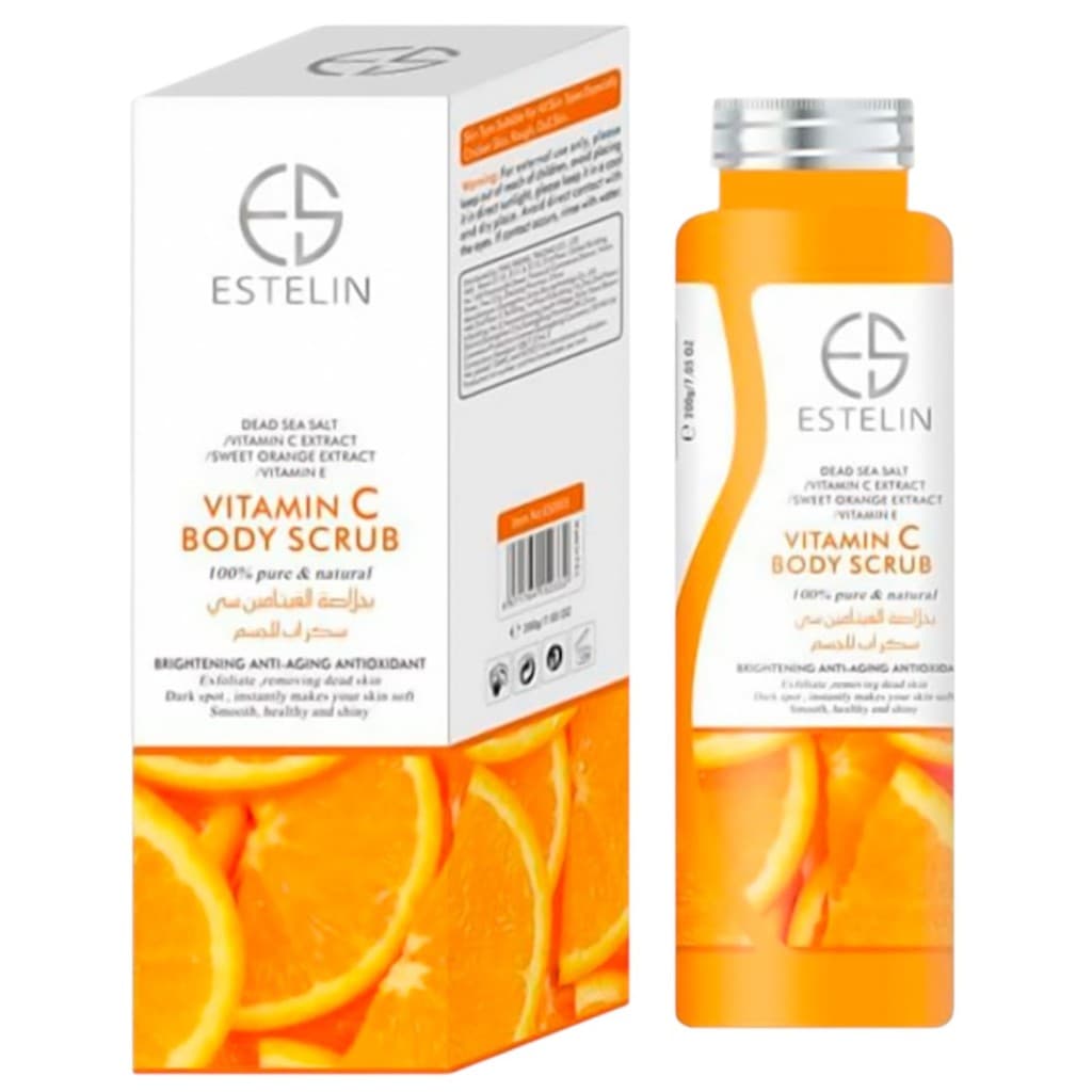 Estelin Body Scrub Vitamina C Esfoliante Corporal 200g