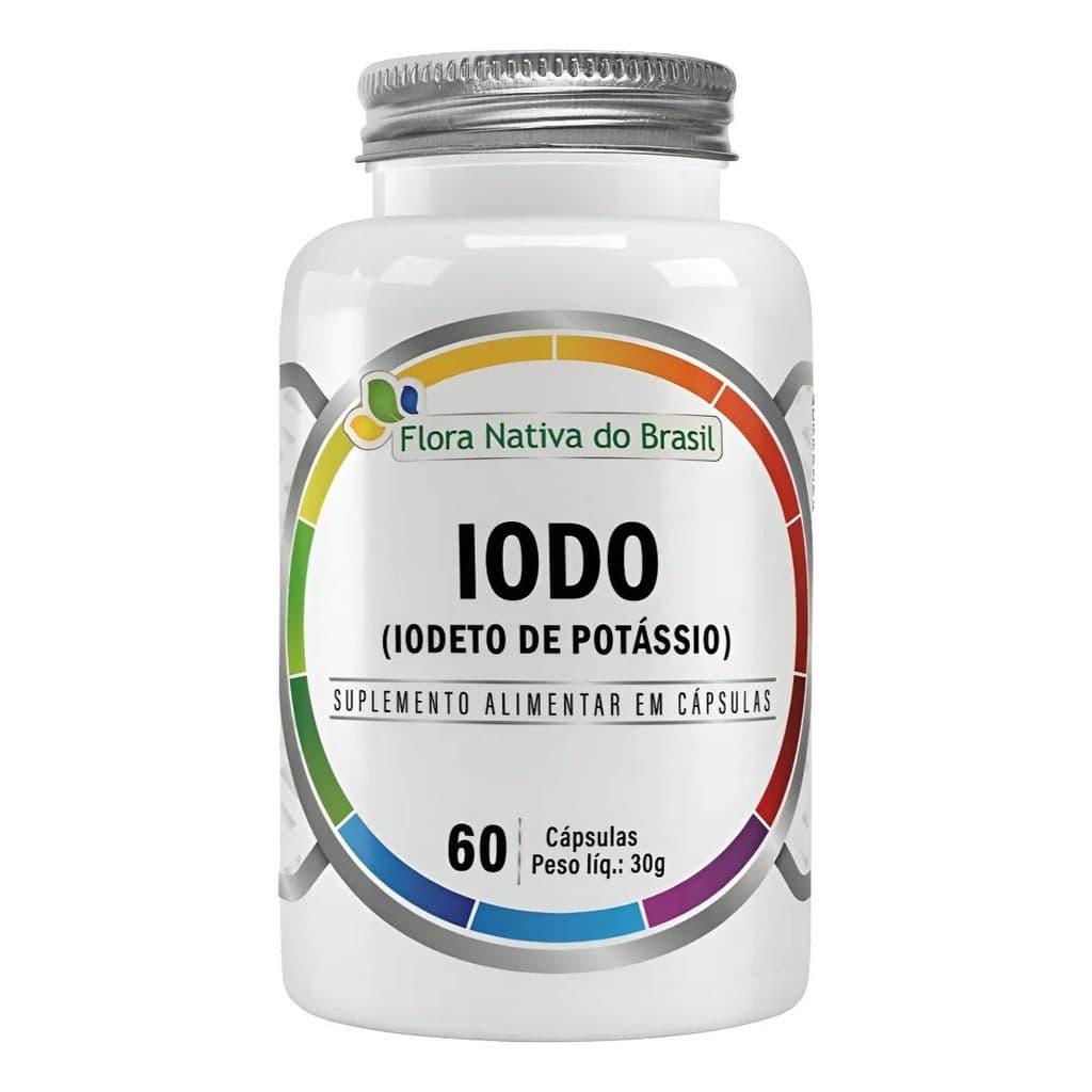 FLORA NATIVA - IODO (IODETO DE POTASSIO) 60 CAPS