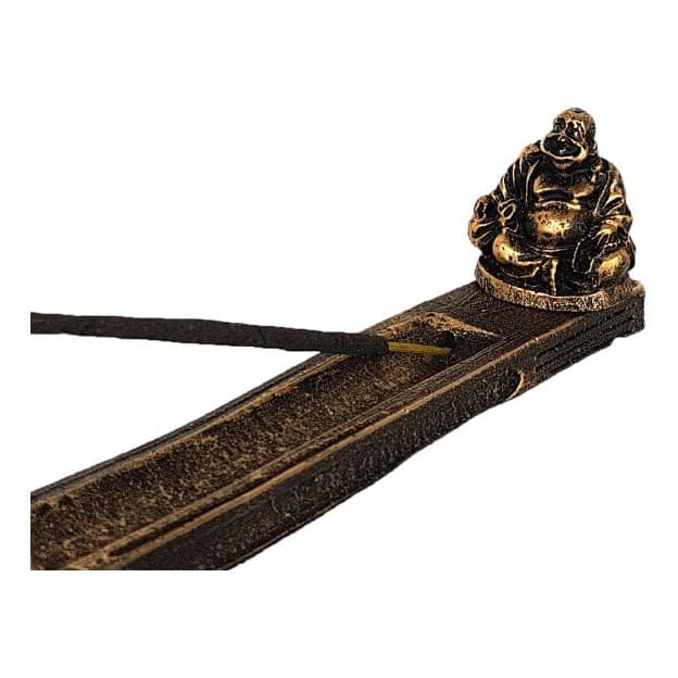 Incensario Barra Buda Chines Mini 25cm - Cobre - Incensario Barra Buda Chines Mini