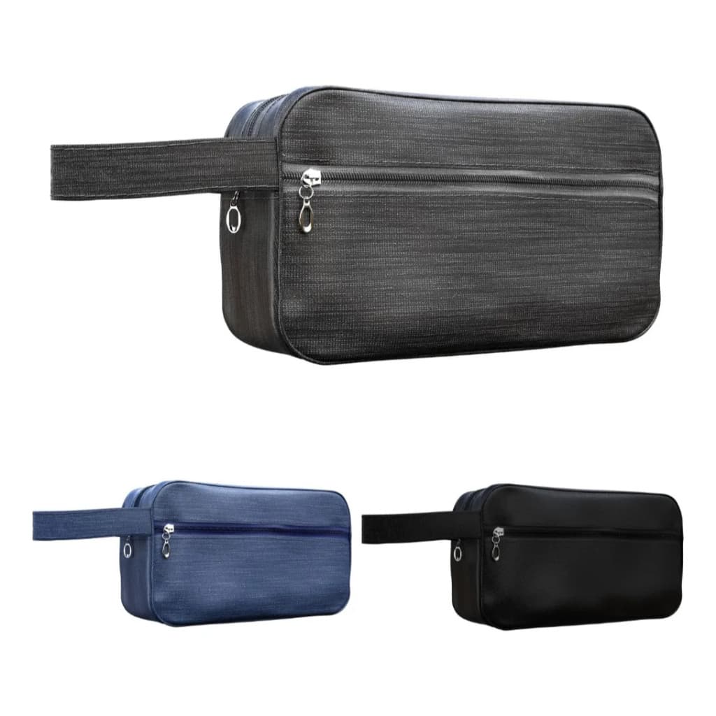 KIT Bolsa Necessaire Masculina para Viagem Organizadora Bolsa Executivo com Alça