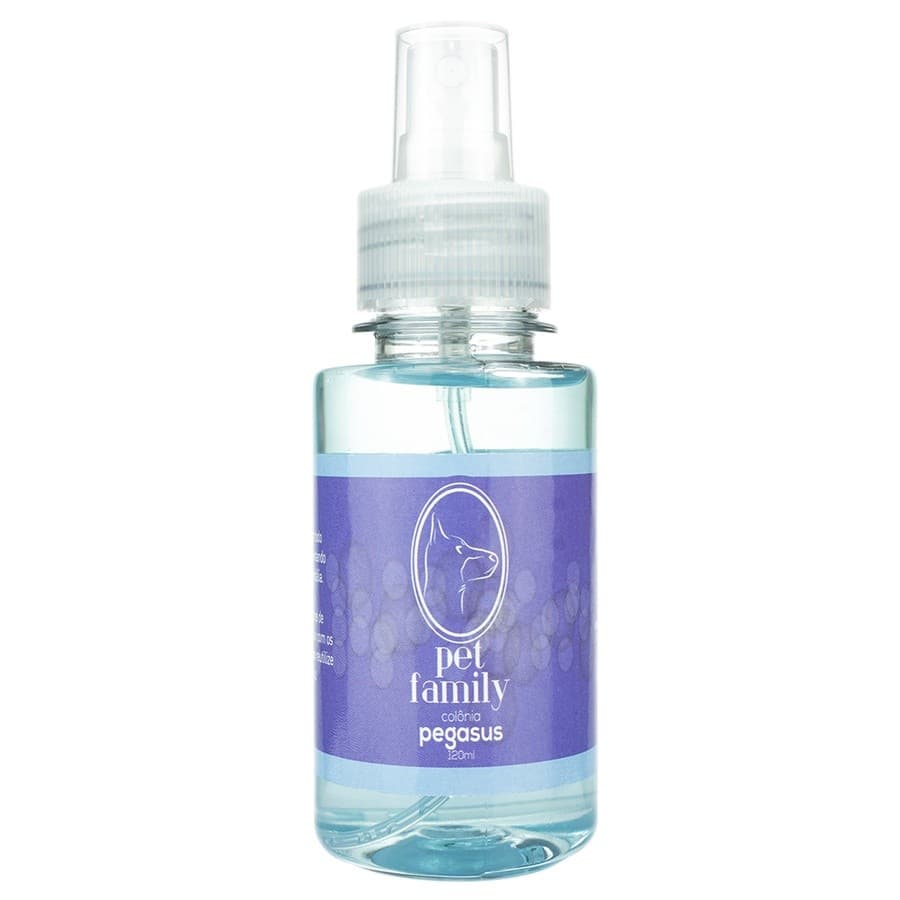 Colônia Perfume Pet Pra Cachorro E Gato Macho Adulto Filhote Frasco 120ml