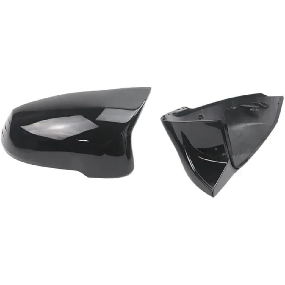 Preto Brilhante Estilo M Retrovisor Exterior Tampas Do Espelho Lateral Compatível Para BMW X1 IX1 U11 U12 , X2 IX2 U10 A