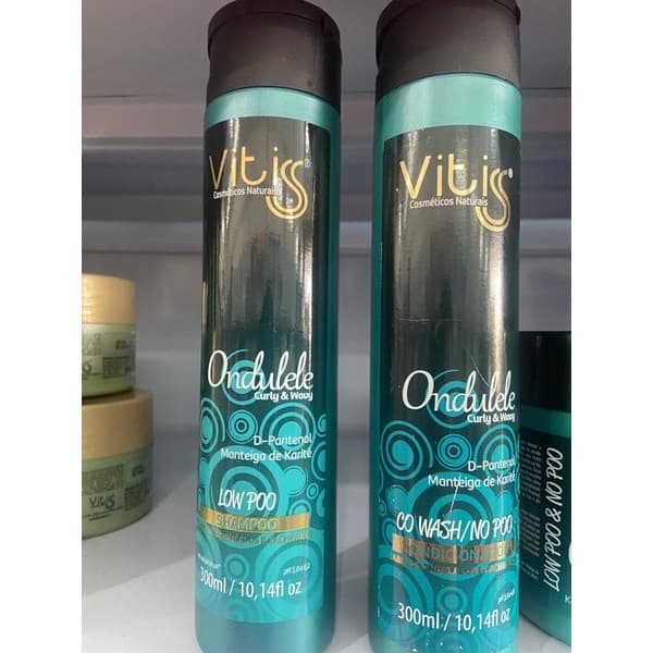 Kit shampoo ondulele Vitiss 300 + cond ondulele Vitiss 300