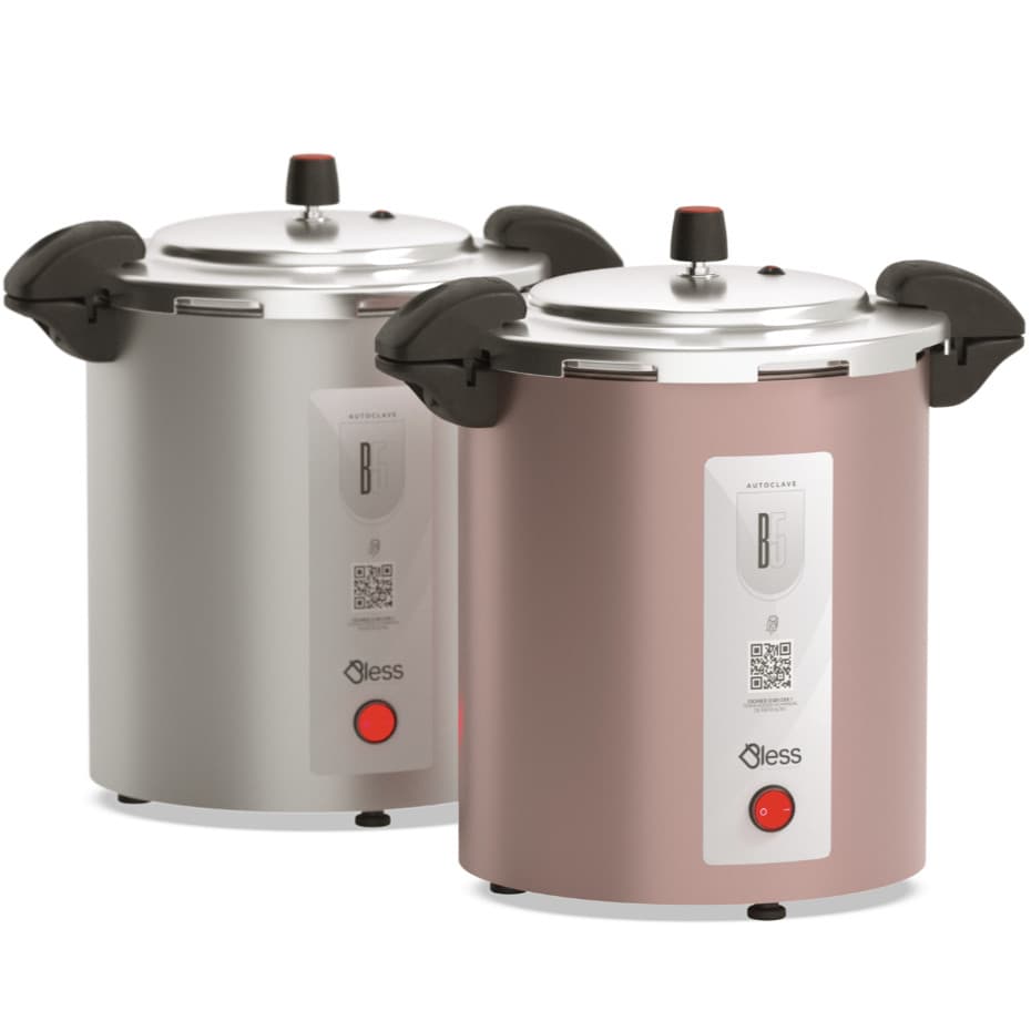 Autoclave Manicure esterilizadora 127V 5 Litros Profissional Analógica B5 Bless + Brinde