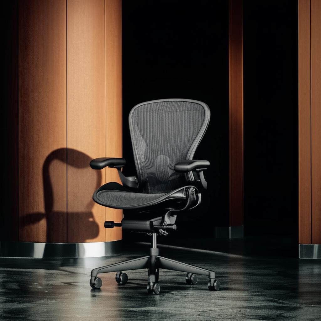 Cadeira De Escritório Herman Miller Aeron Ergonôica Carbon