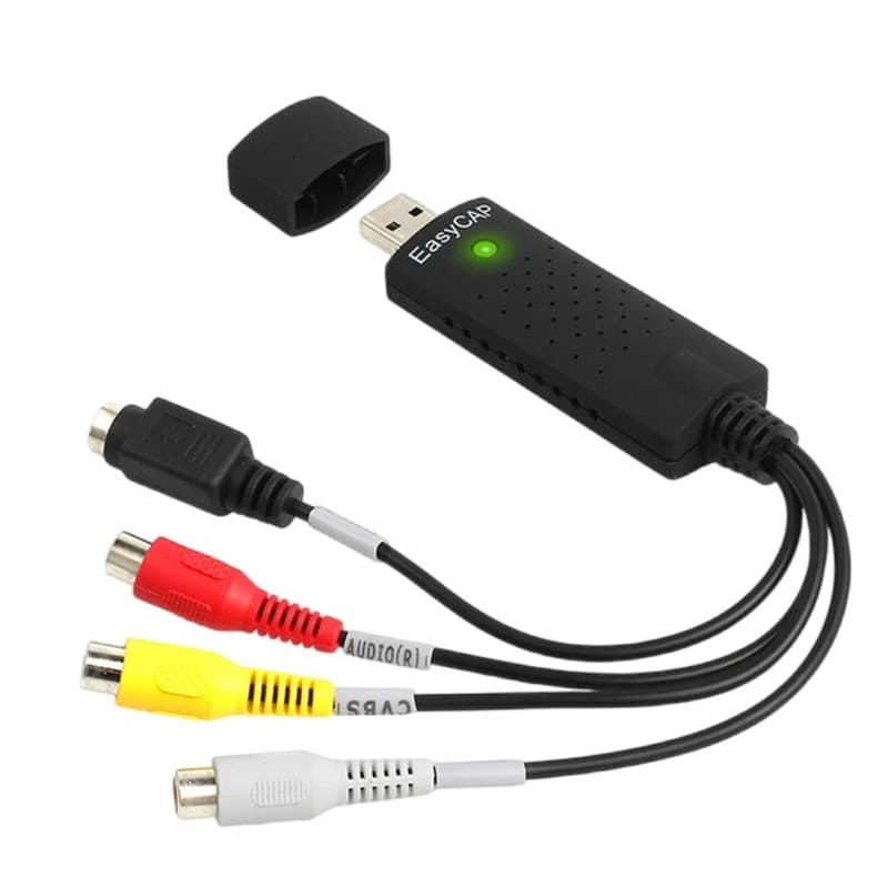 DLAY USB 2.0 Placa De Captura De Vídeo Som Para TV 720x480 30fps
