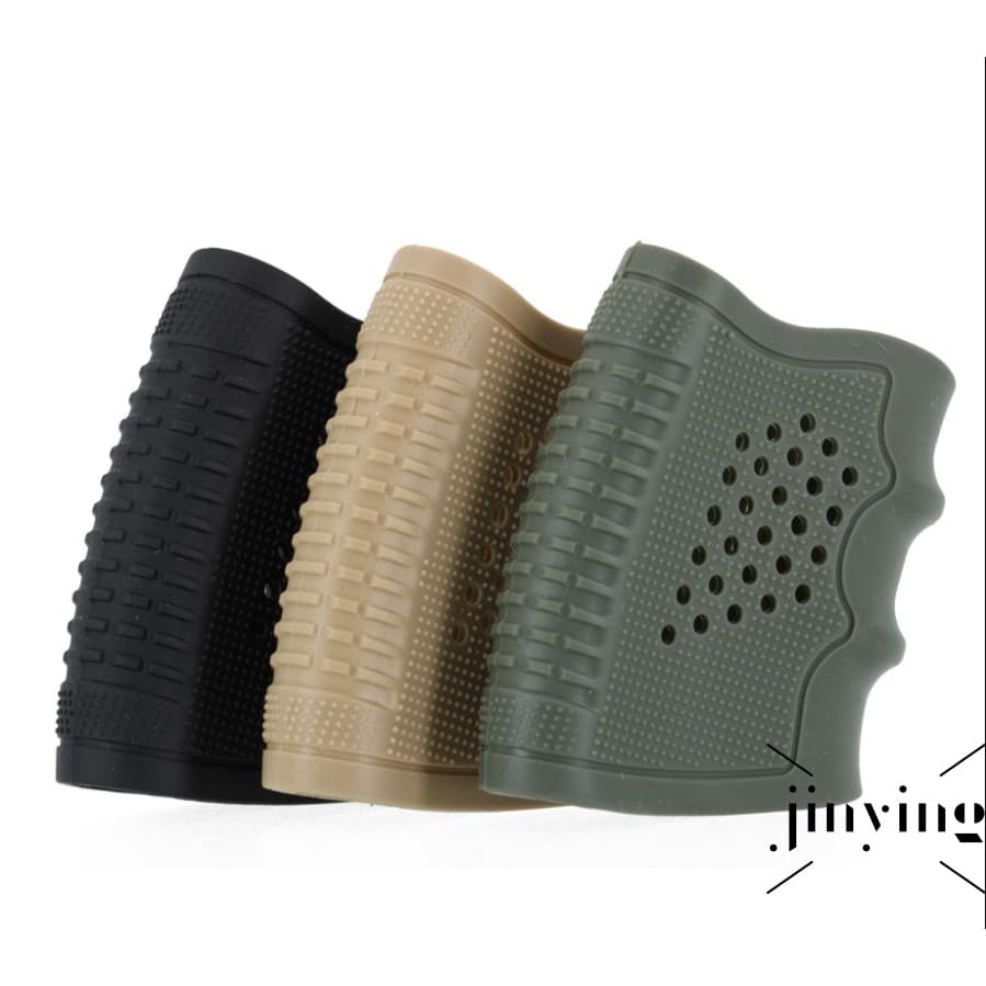 Capa De Borracha Universal Para Glock 17 19 M4-Acessórios Táticos Externos Antiderrapantes