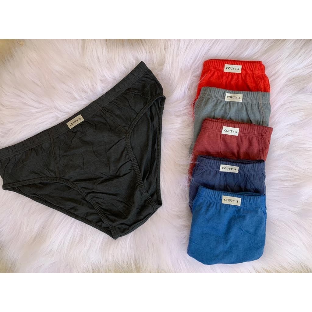 Kit3-6-9-12 Cueca adultos confortável 100% algodão com forro homem