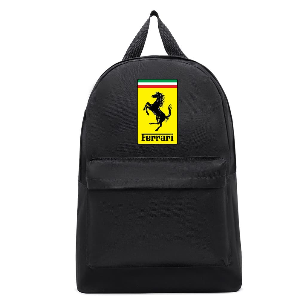 Mochila Para Trabalho Escola Ferrari Reforçada Bolsa Espaçosa Esportiva