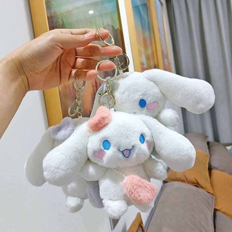 Anime canela rolo brinquedo de pelúcia Kawaii crianças boneca de pelúcia doze gatinhos boneca de pelúcia presente QV