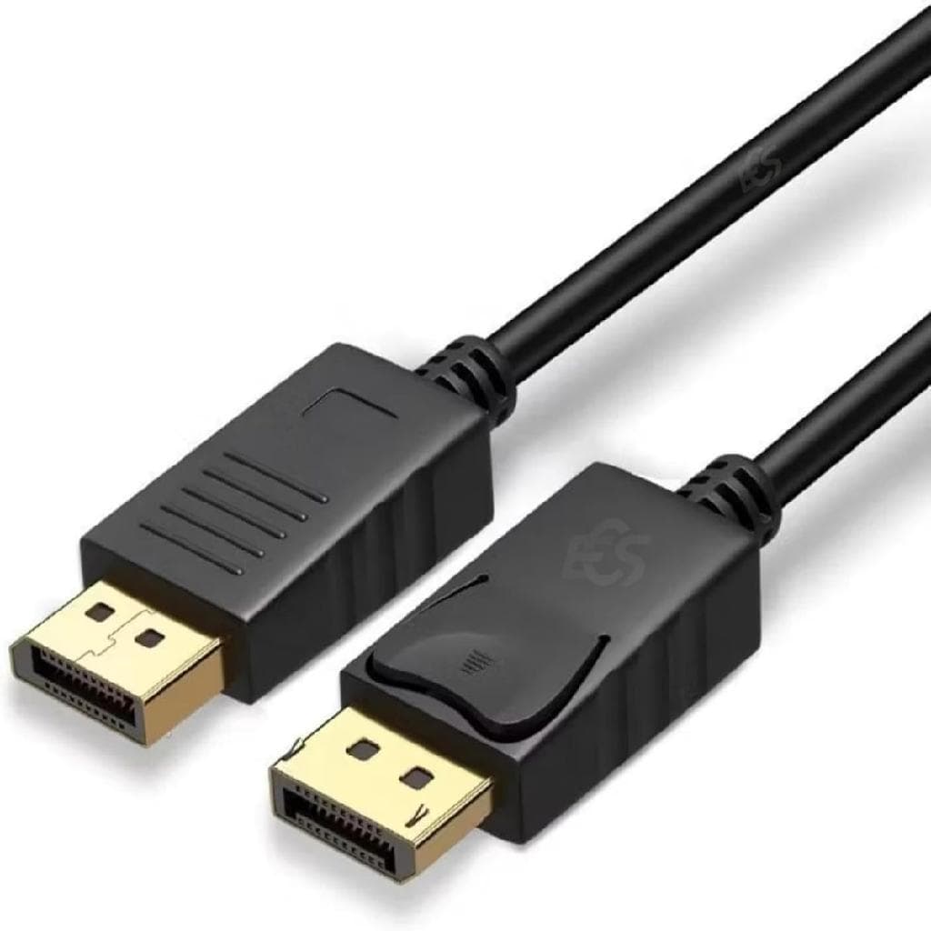 Cabo DisplayPort 1.80m 4K 1.2V Alta Resolução Vídeo Som