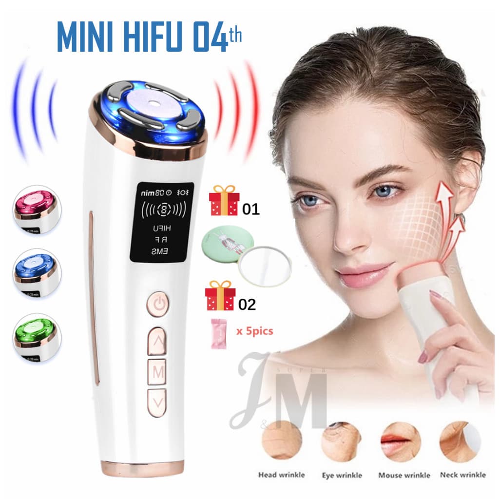 Mini Hifu 4 Original Ultrasonic Micro-Focus 2 Faca Ultrassônica Para Massagem Antienvelhecimento