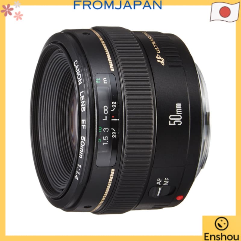 Do Japão [USADO]Canon Prime Lens EF 50mm F1.4 USM — Full-Frame Compatible