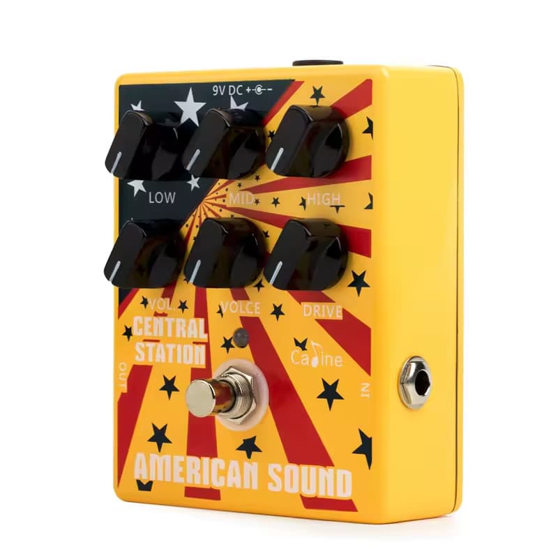 Pedal amplificador de efeito de guitarra Caline CP-55 American Sound Guitar