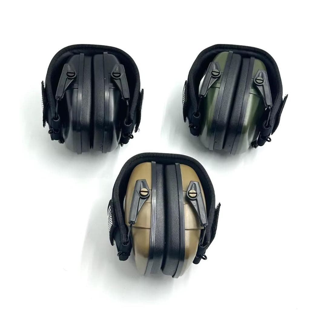 Protetor Auricular Abafador Dobravel Ouvido Caça Tático Protetor