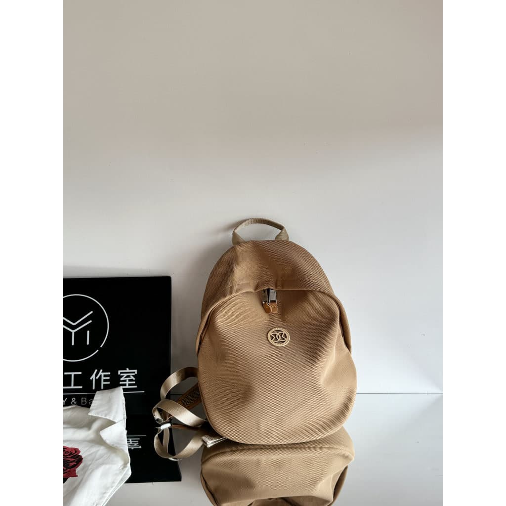 MY Nicho Shell Bag Mochila Japonês Coreano Simples Commuter Retro Design Feel All-Match
