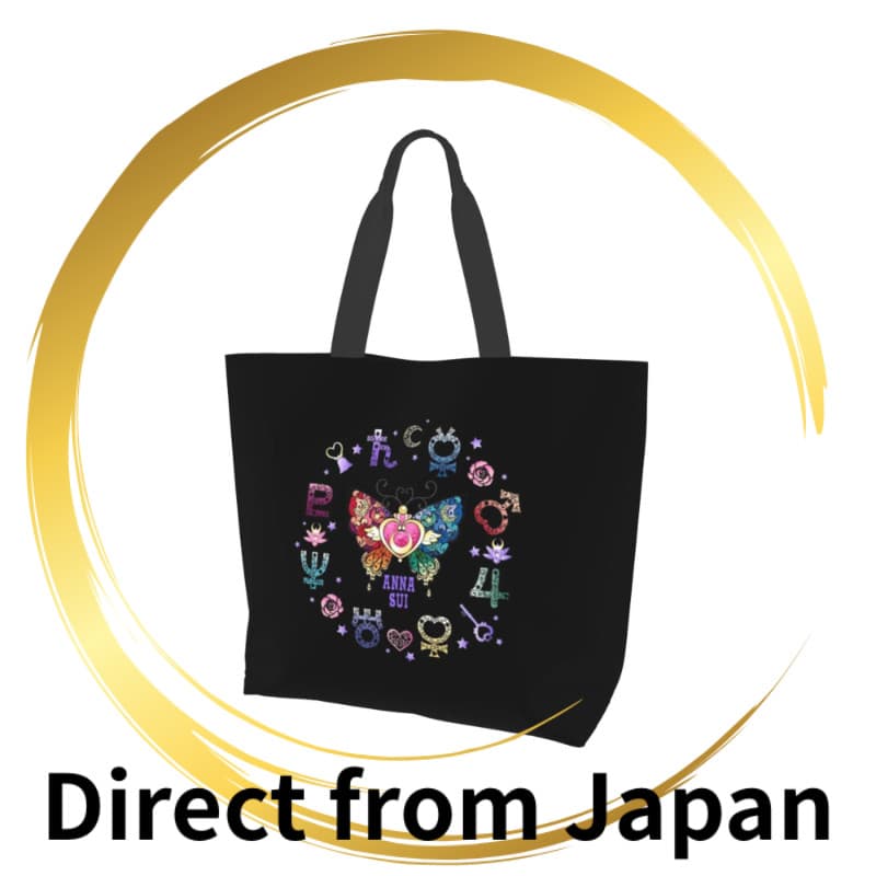 [Envio direto do Japão][MINIER] Sailor Moon Eco Bag Ladies Tote Shoulder Bag Large-Capacity Shopping Bag Convenience