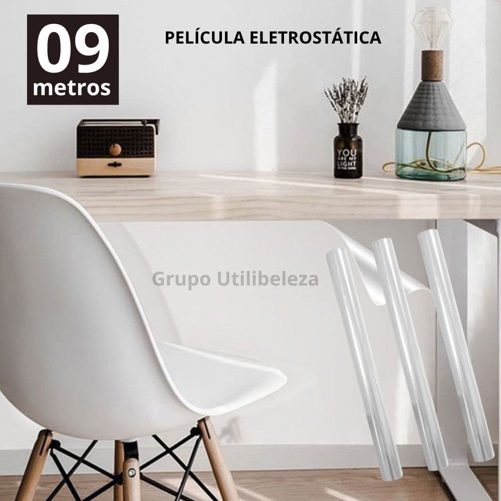09 METROS Película Protetora Eletrostática Para Parede Proteção Antichute E AntiSujeira ROLO 3Mx60CM
