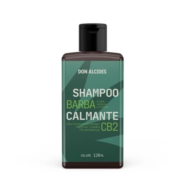 SHAMPOO OZONIZADO PARA BARBA DON ALCIDES CB2 120ML
