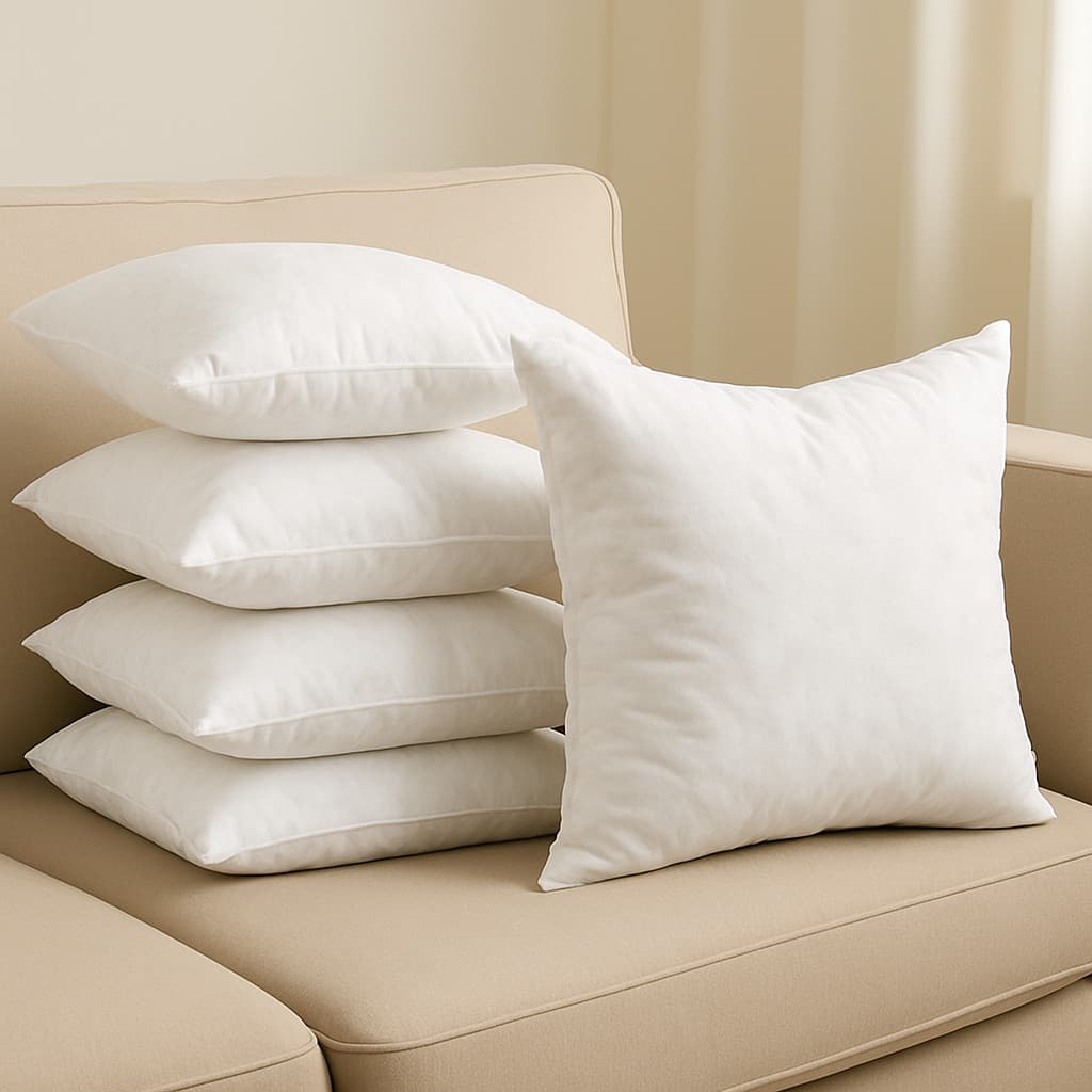Enchimento para Almofada 40x40cm Kit 8 Unidades – Macias e Laváveis