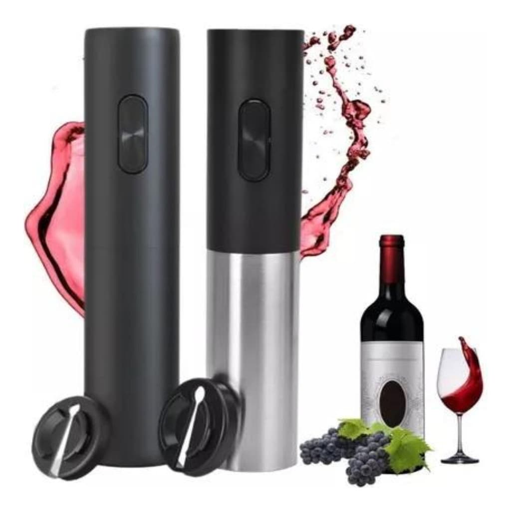 Abridor Vinho Elétrico Saca Rolha Usb Presente
