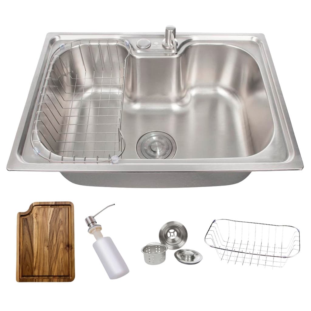 Cuba Gourmet Cozinha Aço Inox 304 50x40cm E Tábua De Corte
