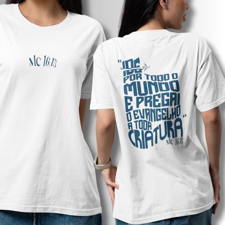 camiseta oversized camiseta 100% algod茫o camiseta masculina camiseta feminina camiseta biblica