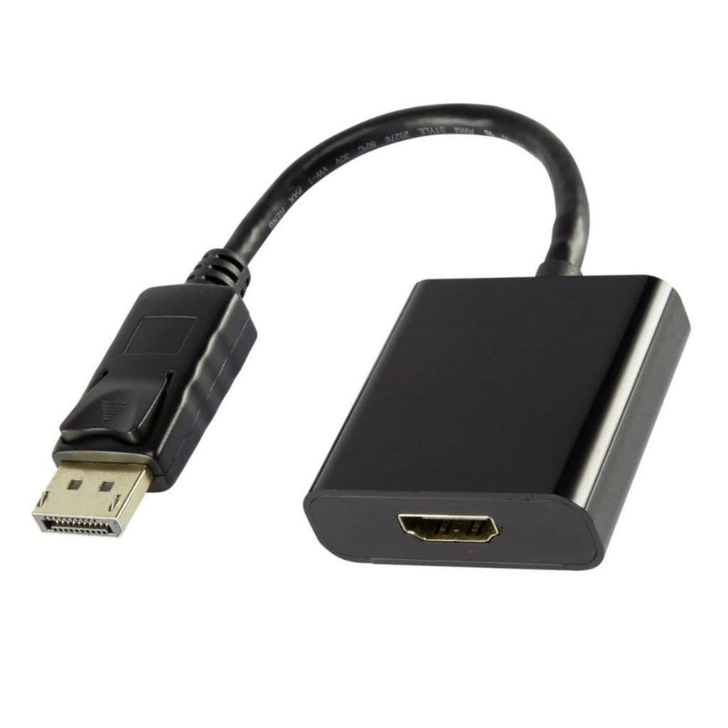 Cabo Adaptador Conversor Displayport Macho Para Hdmi Fêmea